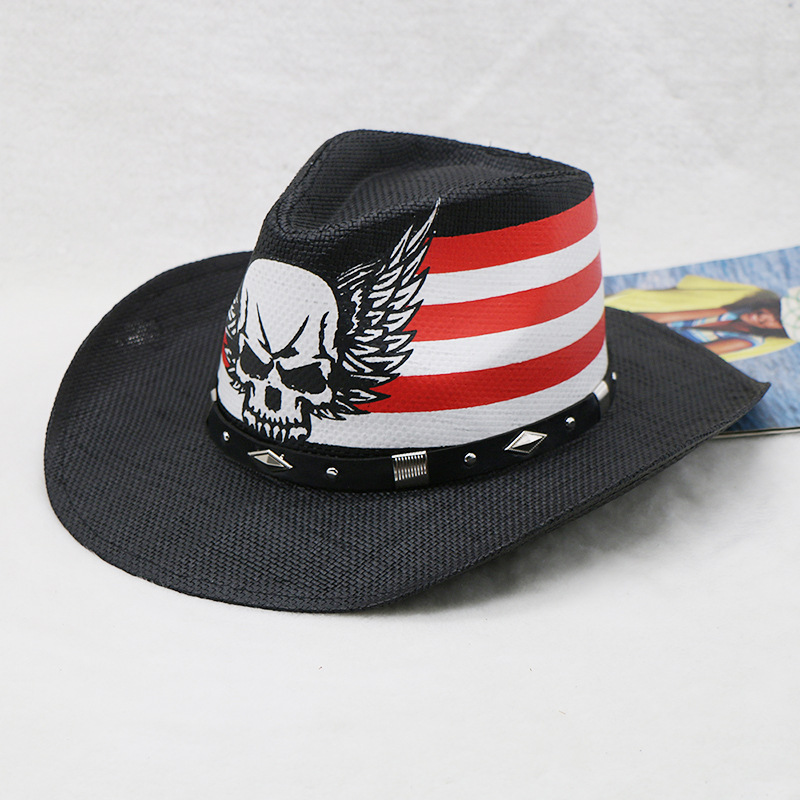 Chapeau de cowboy occidental n - Cowboy Hat Straw avis et prix