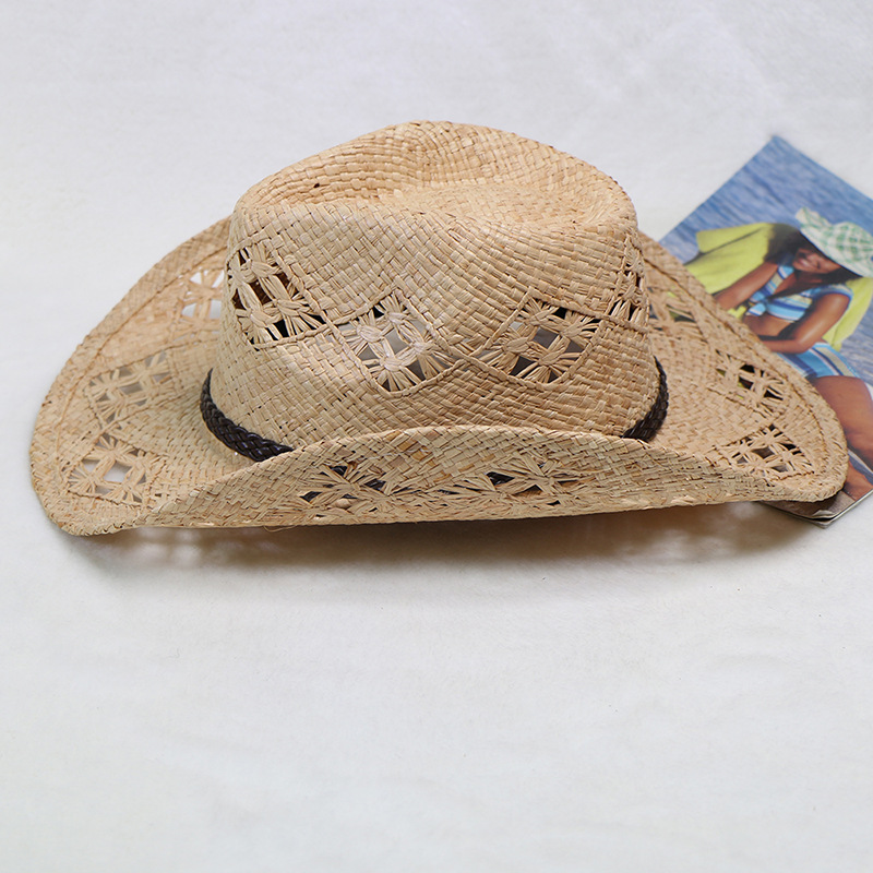 Chapeau de cowboy occidental e - Cowboy Hat Straw avis et prix