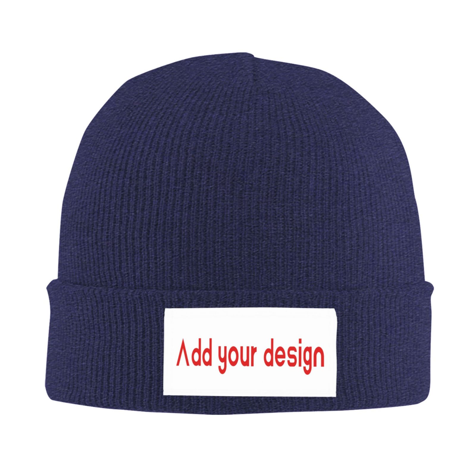 Bonnet personnalisé, bonnet d’ - Beanie Cuffed Knit avis et prix
