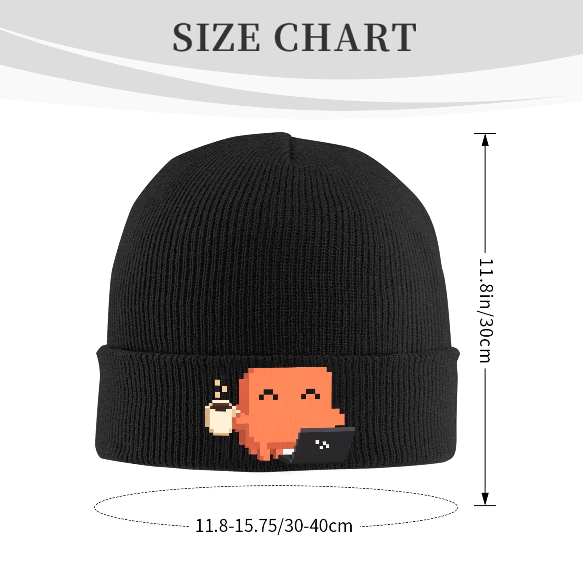 Bonnet à revers en maille côte - Beanie Cuffed Knit avis et prix